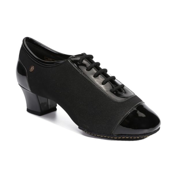 latin dance shoes men neoprene patent A3032-18 (s)