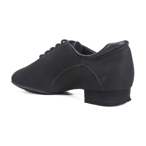 Men standard split dance shoes curved heel nobuck MG4012-19 (b)
