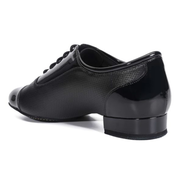 leather patent standard dance shoes men A4029-11 (b)